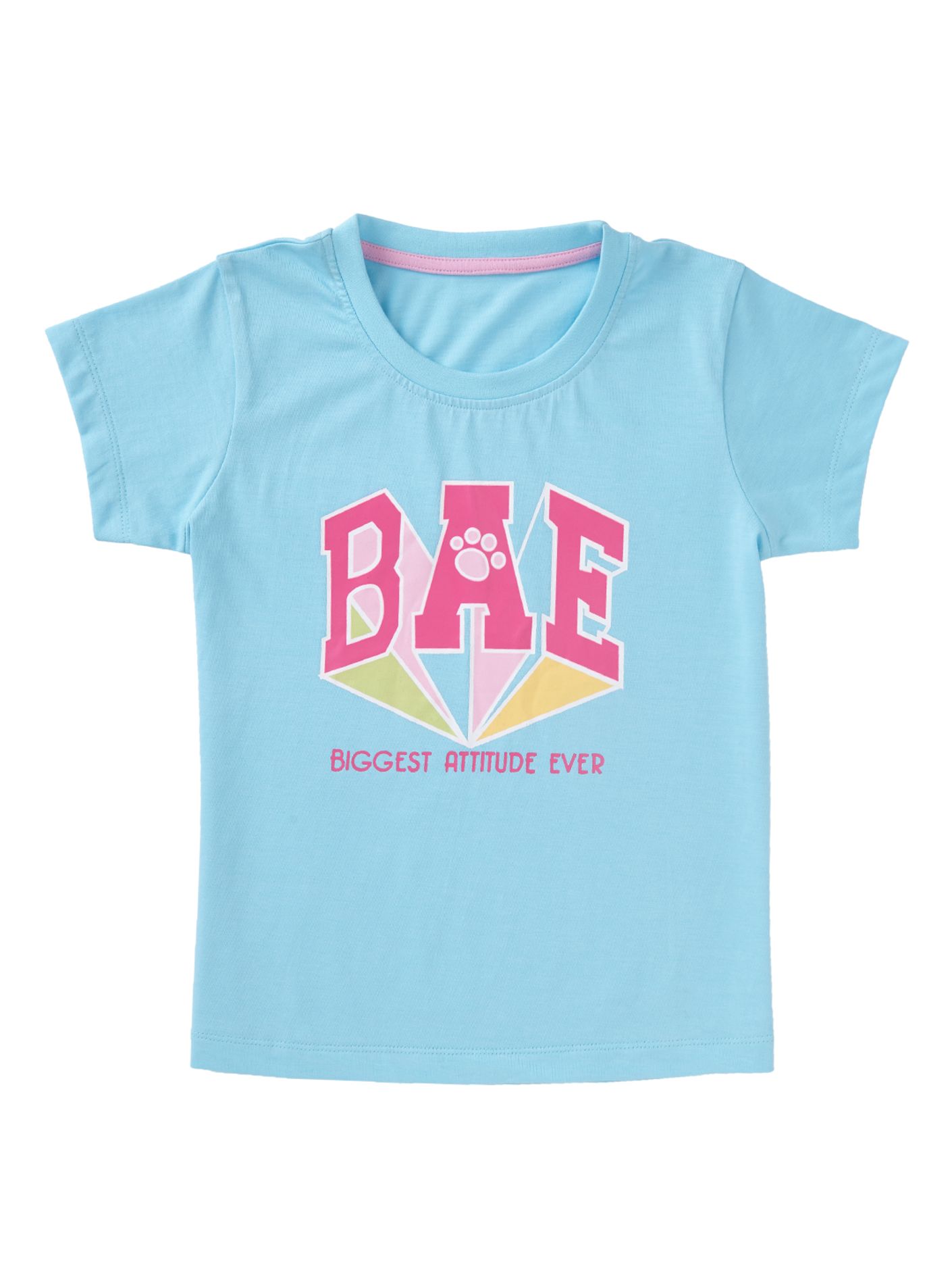 Buy Girls Slogan T-shirt (EOSS) Online at 44% OFF | Cub McPaws