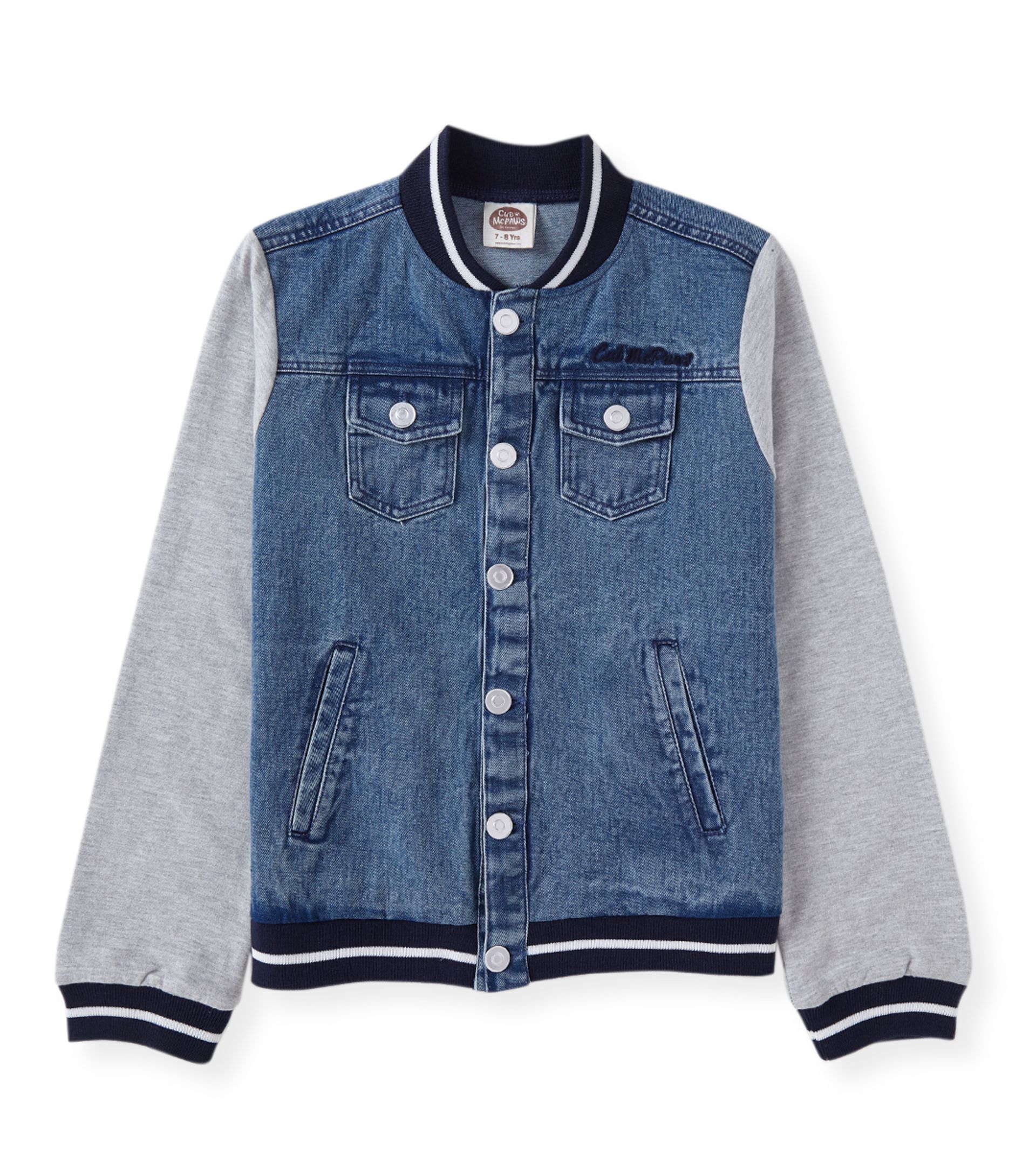 Buy Boys Denim Bomber Jacket Online at 55 OFF Cub McPaws