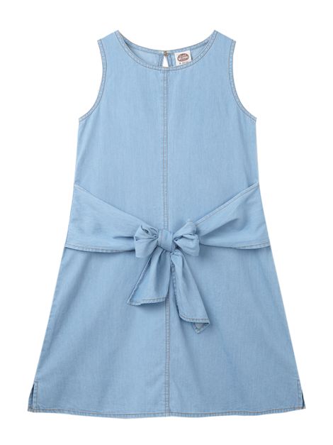 Cub McPaws Denim Dress for Girls