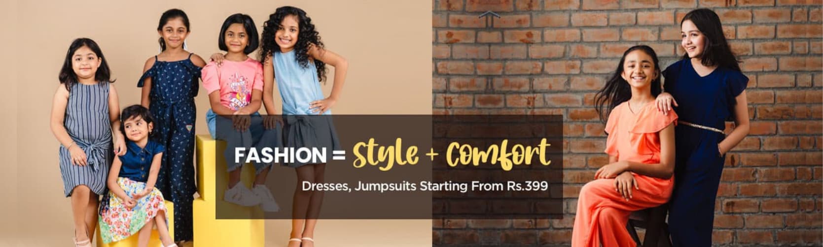 Cool & comfy girls dresses at Cub McPaws are a must have this summer. Shop online from a wide range of party wear gown for girls & casual frock for girls at affordable prices. New dress for girls in stock. Hurry! Shop now for these fab kids dresses!