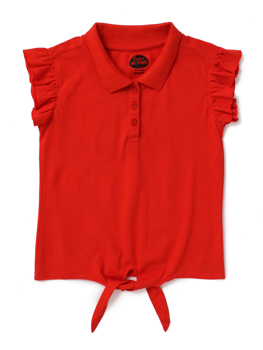 Girls Cherry Red T-Shirt