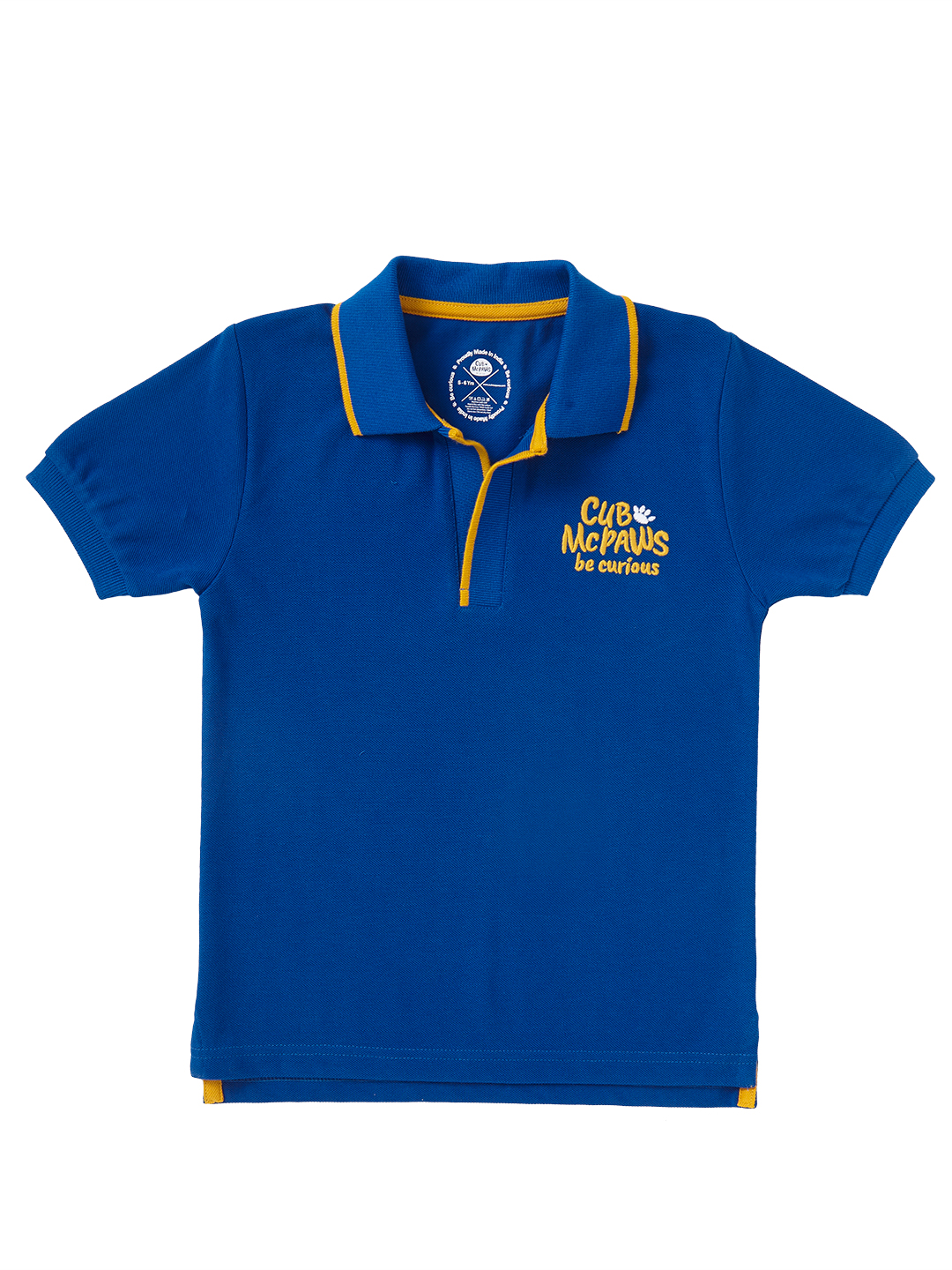 Boys Classic Polo T-Shirt - Royal Blue
