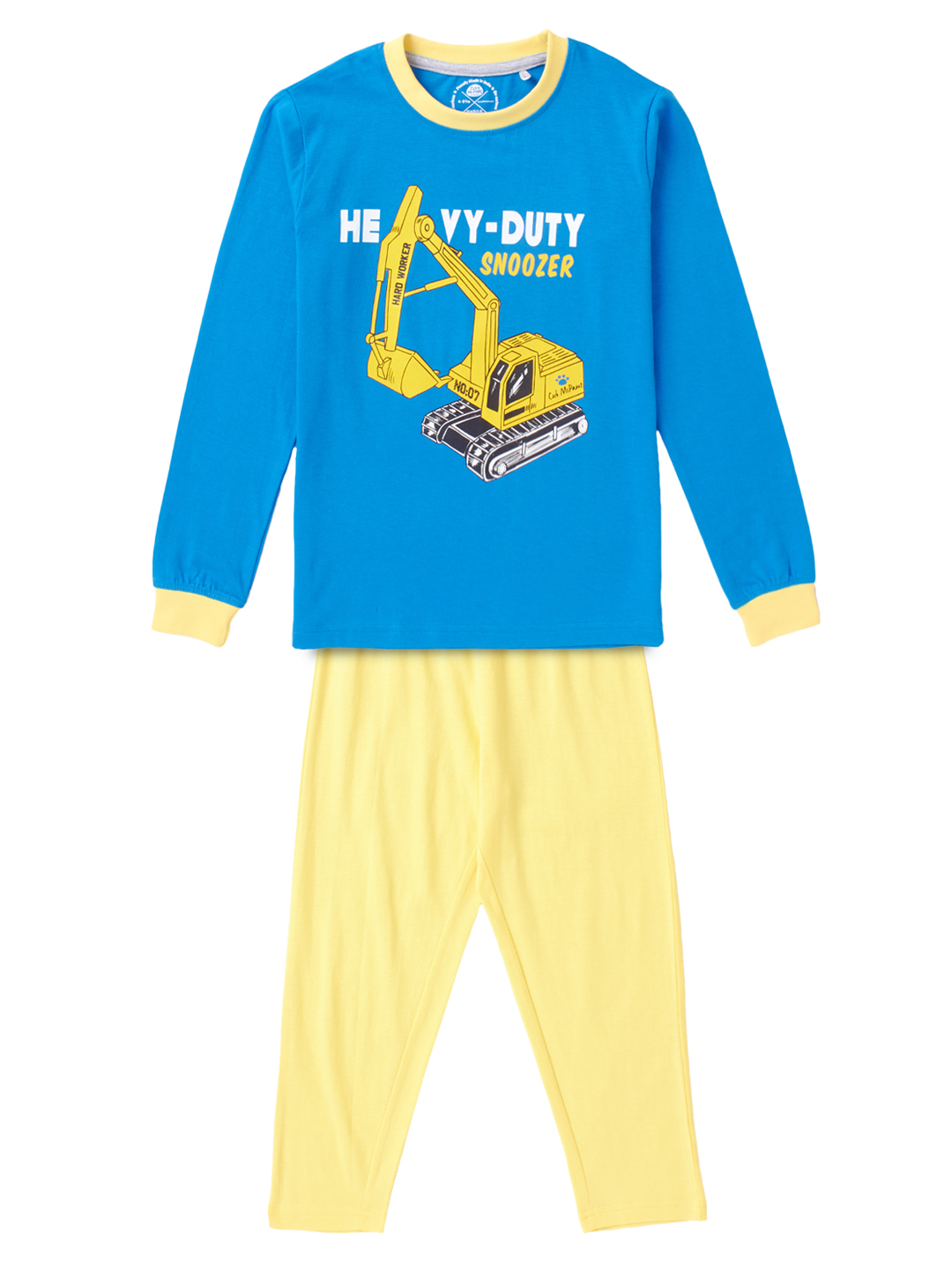 Boys Sleepwear Set - Blue & Yellow