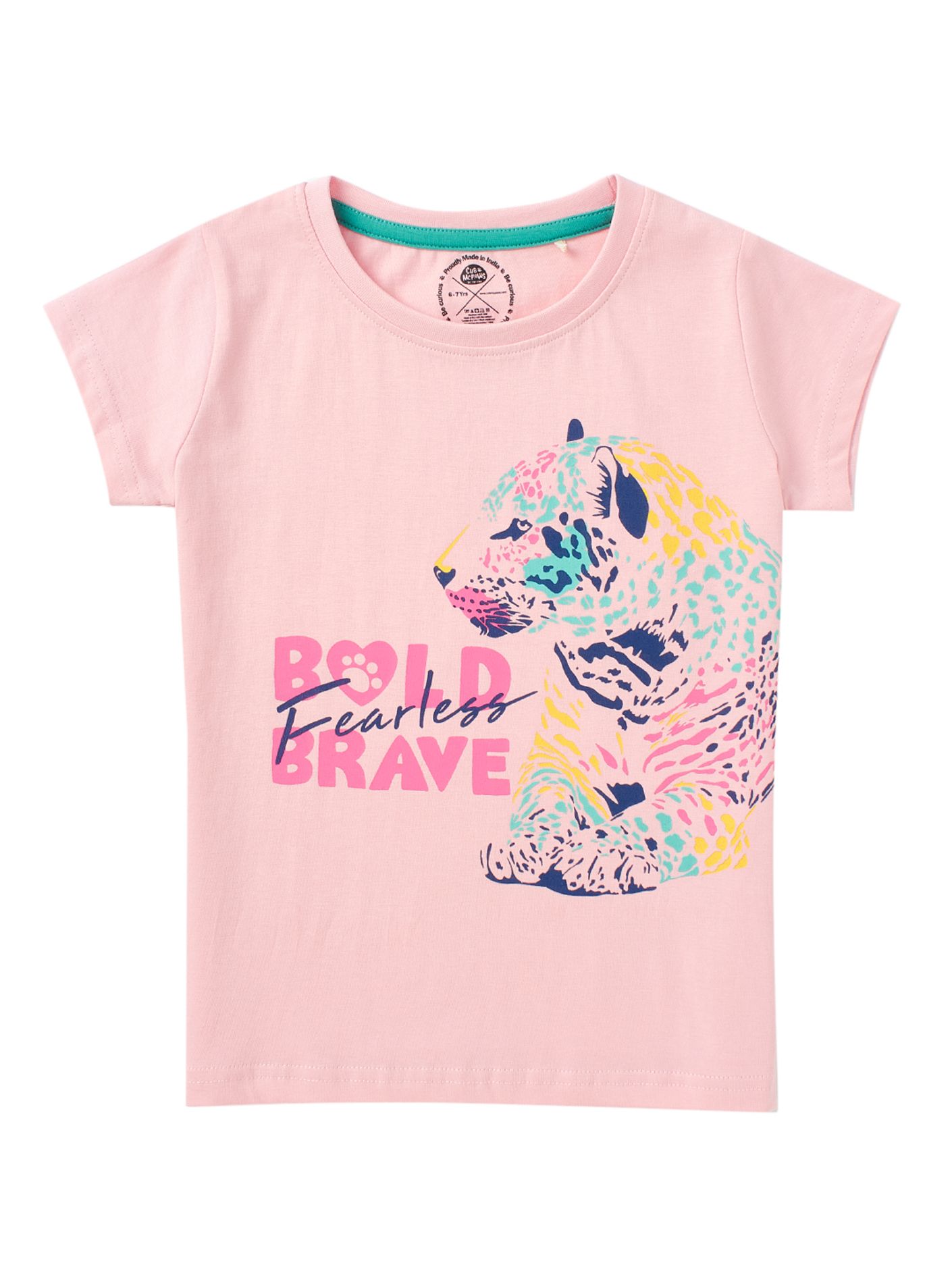 Girls T Shirt White Set 3 Pack