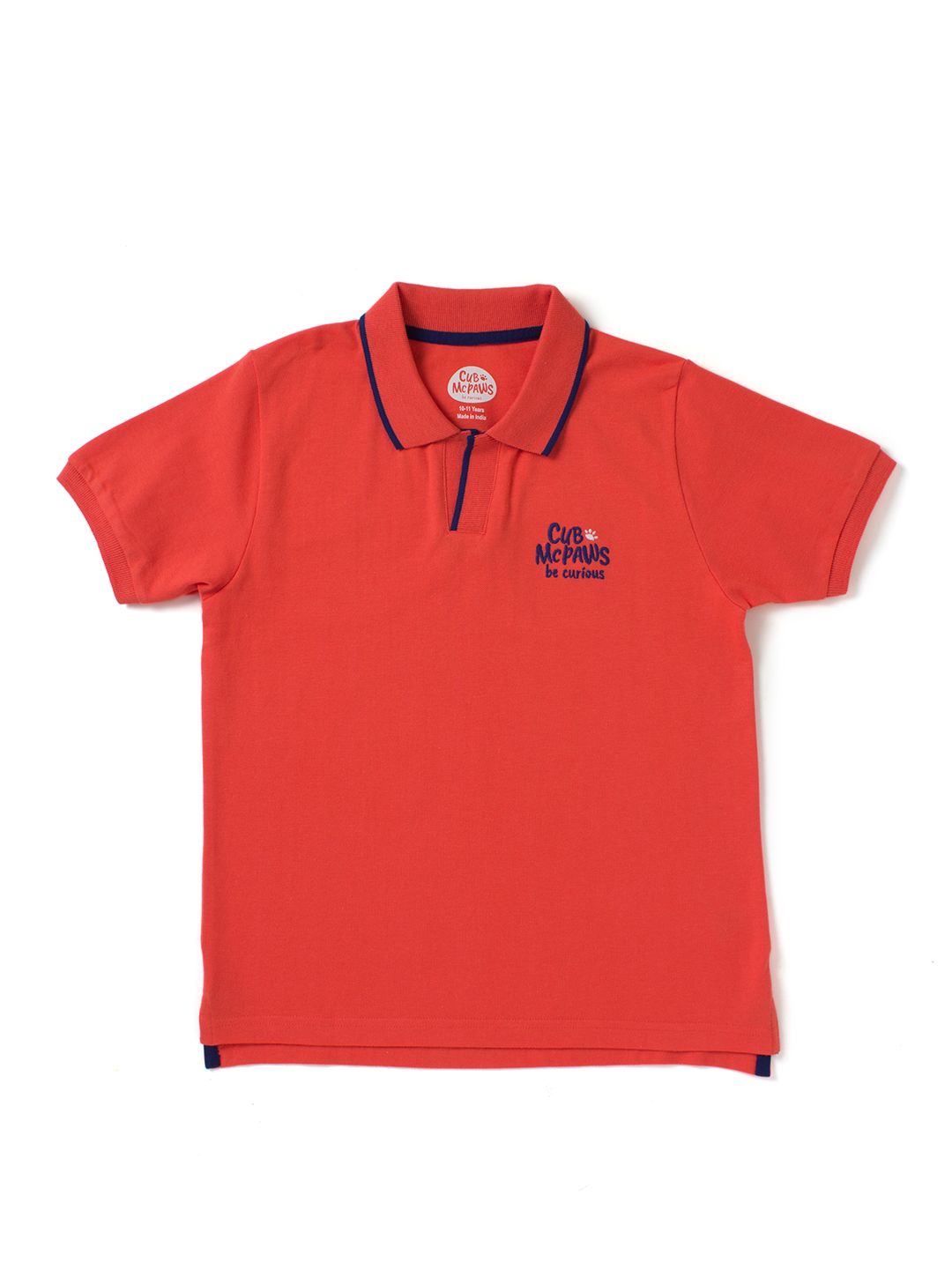 Boys Classic Polo T-shirt - Coral