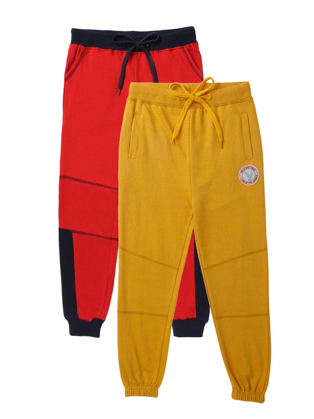 Boys Cotton Track Pant Pack of 2