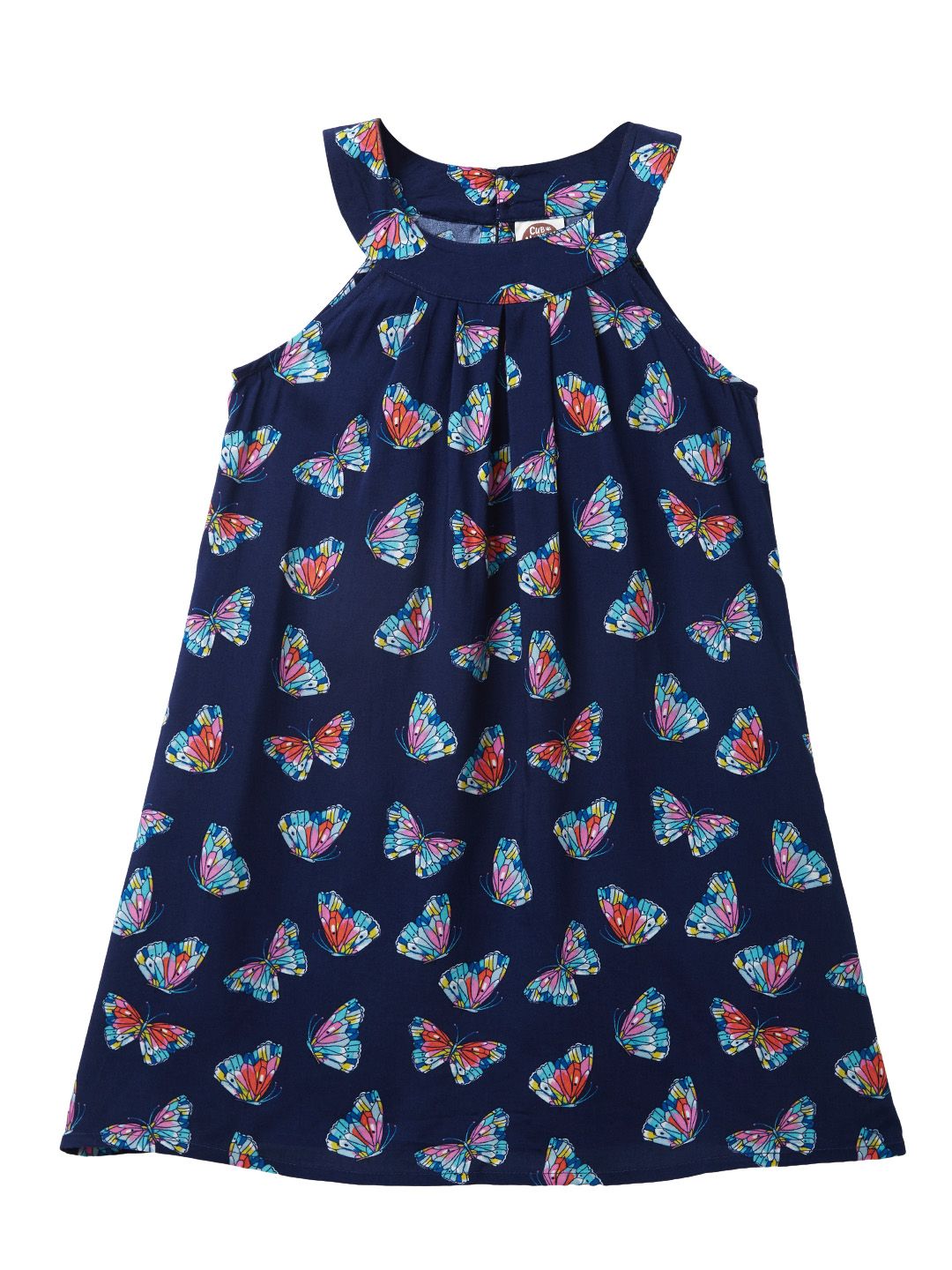 Buy Blue Halter Neck Dress for 12 Year Girl Online from Cub McPaws