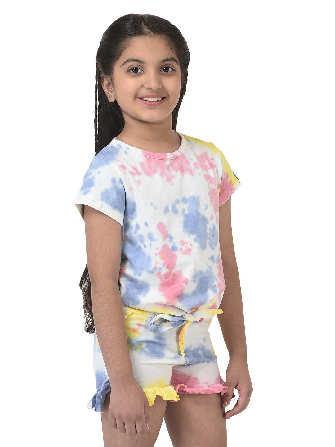 CMP T-Shirt Bambina E Ragazza In Cotone, Pigment Dye Slub Jersey, Colorata, Per Uso Quotidiano E Montagna