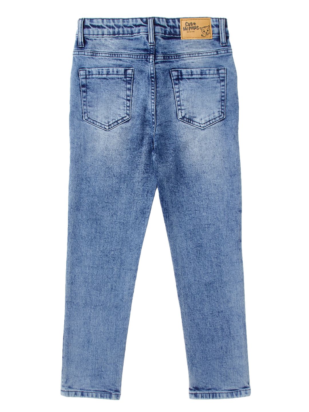 Buy Men Blue Light Wash Slim Tapered Jeans Online - 746327 | Peter England-donghotantheky.vn