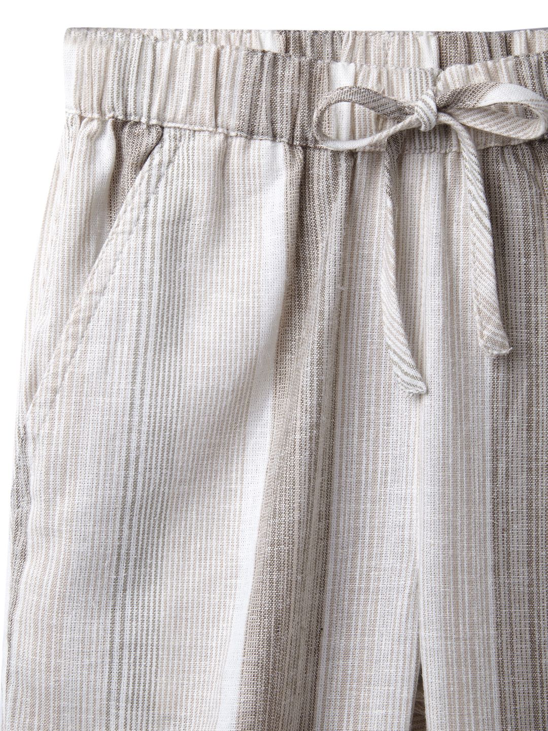 Kids naturally dyed linen trousers  3AM11602P7195  PlayUp
