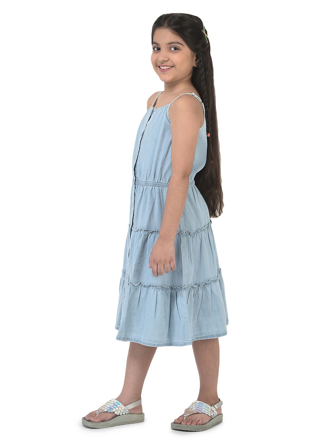 Denim Kids Dresses  Buy Denim Kids Dresses Online at Best Prices In India   Flipkartcom