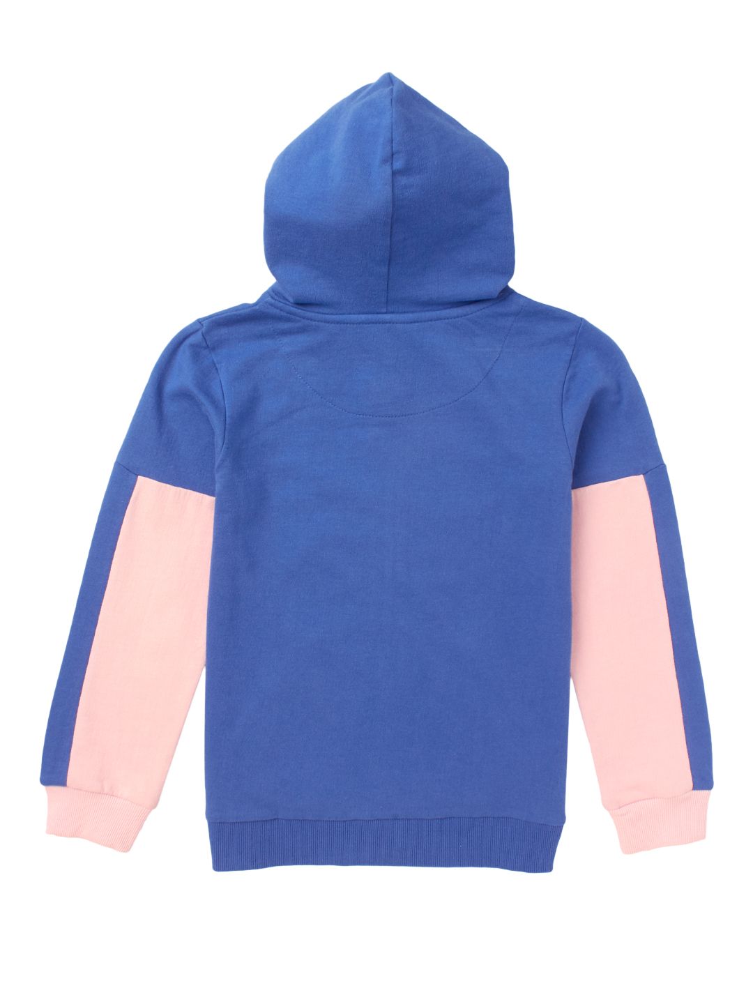 Buy Girls Regular Fit Cotton Hooded Fashion Sweatshirt, Navy Online at 52%  OFF