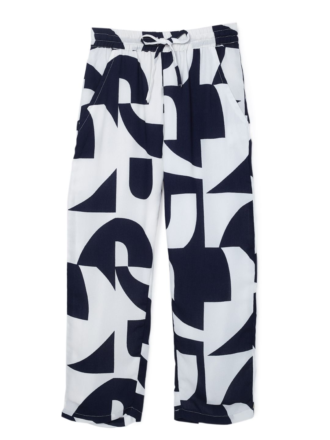 Girls Pant - Abstract Print Trouser (EOSS)