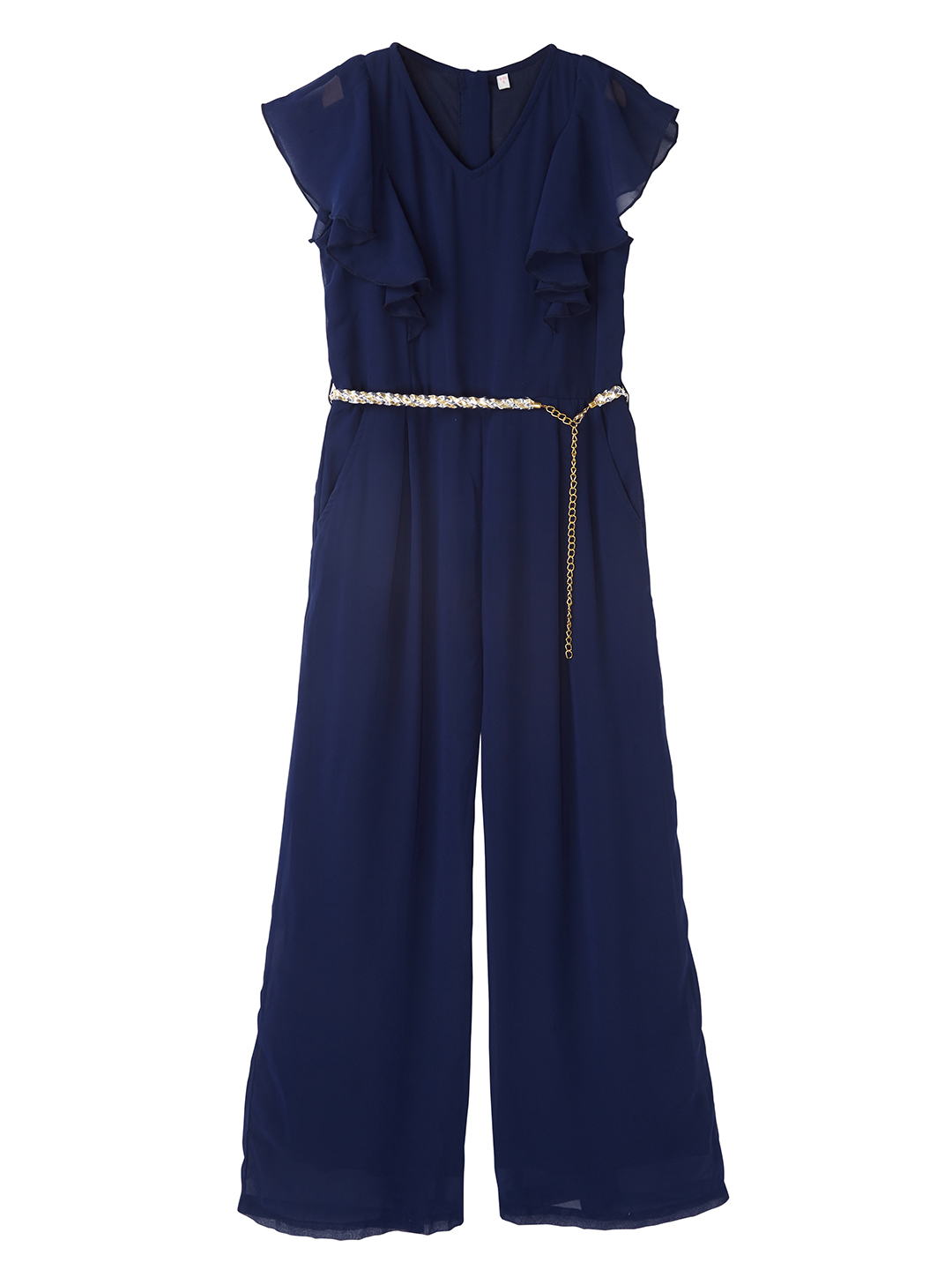 Buy Navy Blue Jumpsuit for girls Online @ Cub McPaws